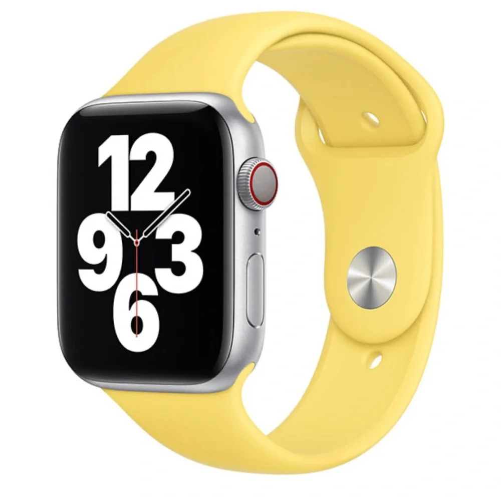 NWT Genuine Apple OEM Ginger Sport Band Watch Band Stainless Steel Pin 44MM
